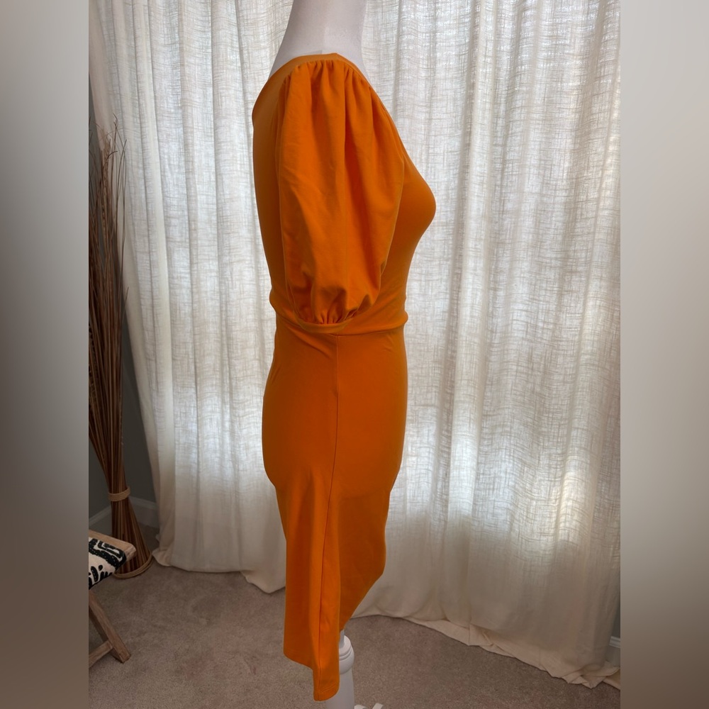 π Susana Monaco Pumpkin Spice Midi Bodycon Dress Size Small π - Picture 5 of 8